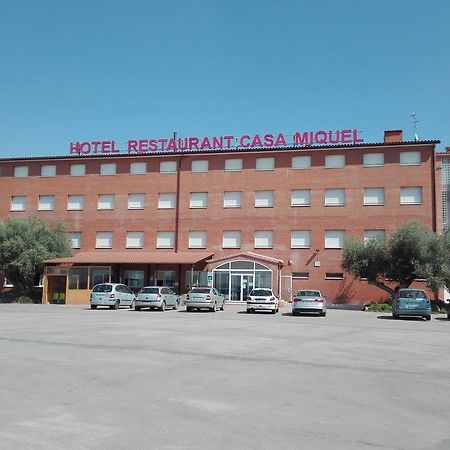 Hotel Restaurant Casa Miquel Alcarraz Eksteriør billede